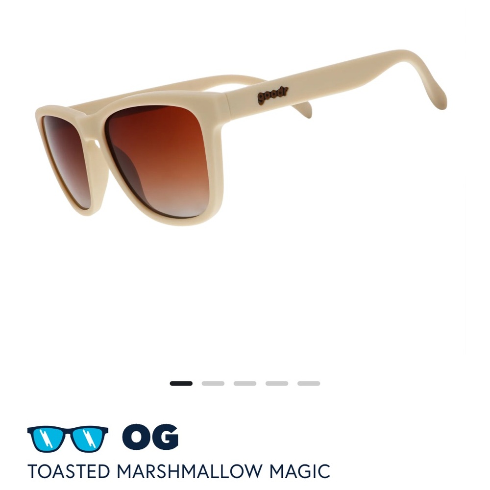 Goodr Toasted Marshmallow Magic OG Sunglasses - Picture 2 of 11